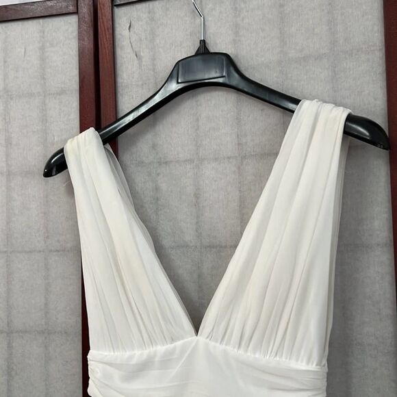LULUS HEAVENLY HUES WHITE DRESS SIZE S - Picture 5 of 11